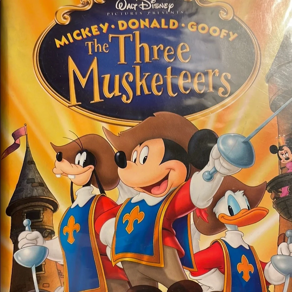 Disney's The Three Musketeers VHS